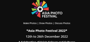 Uluslararası “Asia Photo Festival 2022” ye Katılıyorum